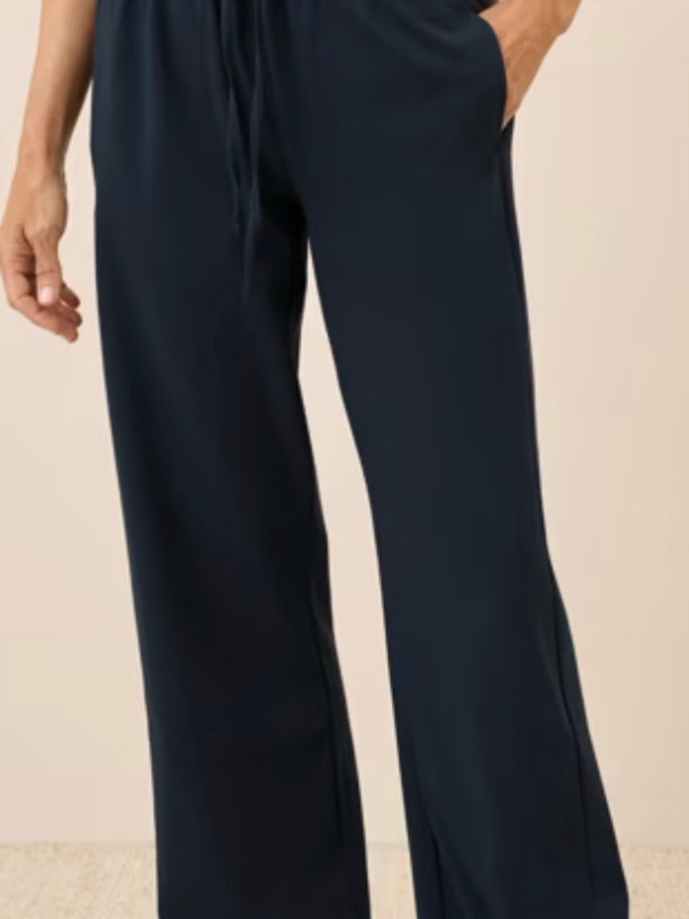 NWOT-PACT ORGANIC LOUNGE WOMEN’S LUXE WIDE LEG PANTS- MEDIUM - Picture 8 of 13